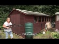 Hall's Rainsaver Gutter Kit for Sheds Installation Hall's Rainsaver Gutter Kit for Sheds Installation