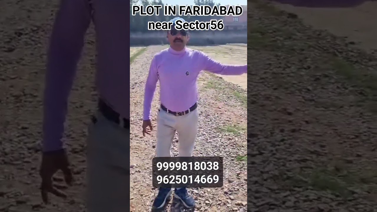 Residential plot for sale in Sector56 FARIDABAD. 