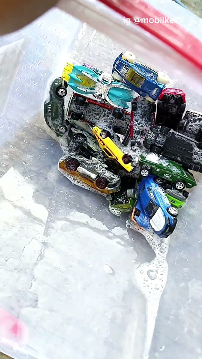 TUTORIAL MENCUCI HOT WHEELS BAGI PEMULA.