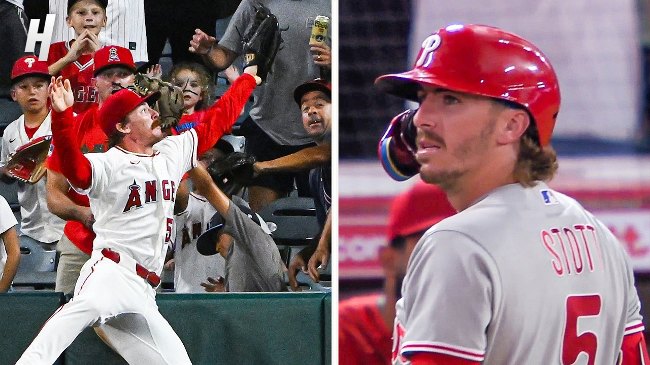 STUNNING CATCH by Wade Meckler! Robs a 3-Run HR in the 9th vs Phillies 😱