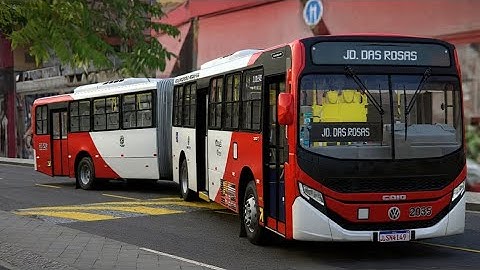 Skin Itajaí Coletivos Campinas - Caio Apache Vip V Articulado VolksBus 17.260s Euro VI