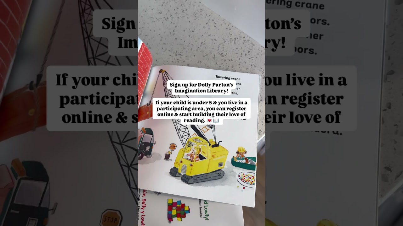 Get FREE BOOKS📚 for your child from Dolly Parton’s Imagination Library! ✨ 