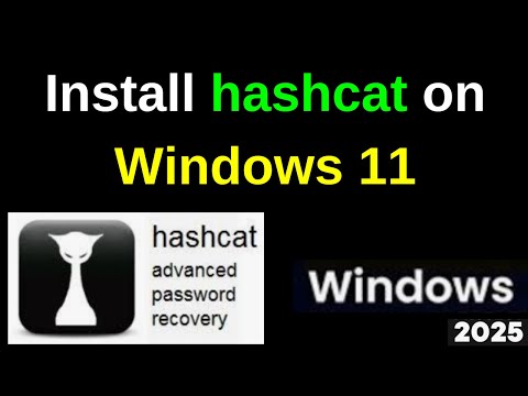 Unlock Password Cracking Power: How to Install Hashcat on Windows 11 in 3 Minutes! | 2025