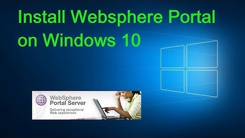 How to install WebSphere Portal on Windows 10 | Step 3
