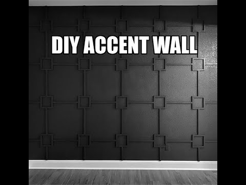 Video: DIY Accent Wall | Board and Batten Wall | Feature Wall | Quarantine Project