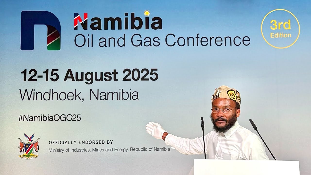Namibia Oil and Gas Conference 2025 - 3rd Edition - Dr. Axel Zeppy Amutse