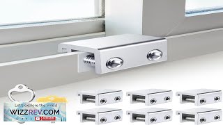 Sliding Window Locks (6 Sets) Security Window Locks with Keys Adjustable Aluminum Review