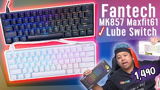 รีวิว Fantech MK857 (Maxfit61) คีย์บอร์ดเกมมิ่งมีแค่ 61 ปุ่ม แถมยัง Lube มาให้ตั้งแต่โรงงาน !