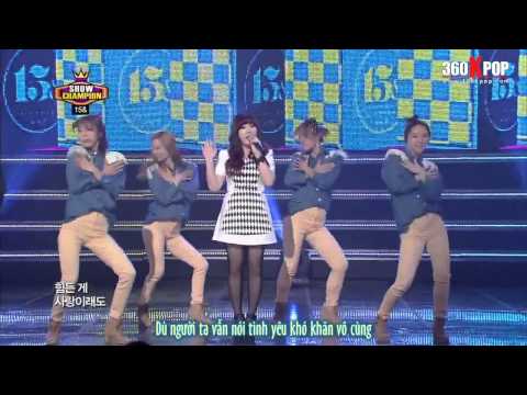 [Vietsub] 130501 15& Somebody@ Show champion {Wonderful Team@360kpop}