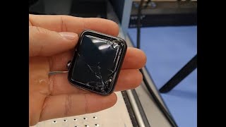 Замена сенсорного стекла Apple watch 3 42mm