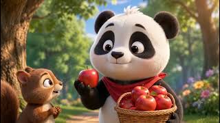 Episode -2🐼 Coco the Panda Learns to Share | Kindness & Sharing Story for Kids | 3D Animated Cartoon