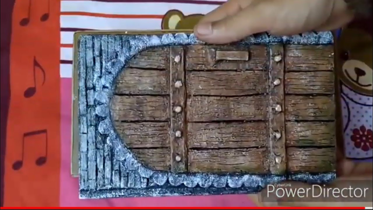 DIY: Decorative Notebook/Diary Idea.