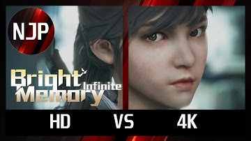 HD vs 4K | Bright Memory Infinite - Exclusive Gameplay Trailer | NJ Playthroughs