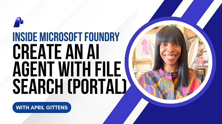 Create an AI Agent with File Search in Microsoft Foundry (Portal)