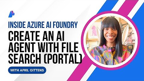 Create an AI Agent with File Search in Azure AI Foundry (Portal)