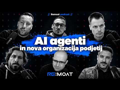 AI agenti in nova organizacija podjetij — RE:moat podkast 43
