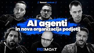 AI agenti in nova organizacija podjetij — RE:moat podkast 43