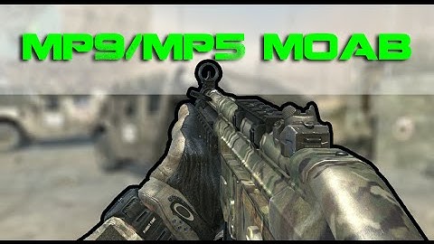 CoD: Modern Warfare 3 - MP5/MP9 Moab