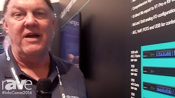 InfoComm 2016: Crestron Electronics Inc Showcases Avia Digital Signal Processors