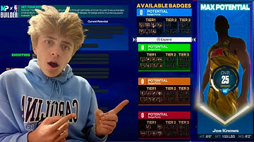 GAME BREAKING BEST BUILD is a DEMIGOD in NBA 2K23! *INSANE* ALL AROUND BUILD! Best Build NBA 2K23!