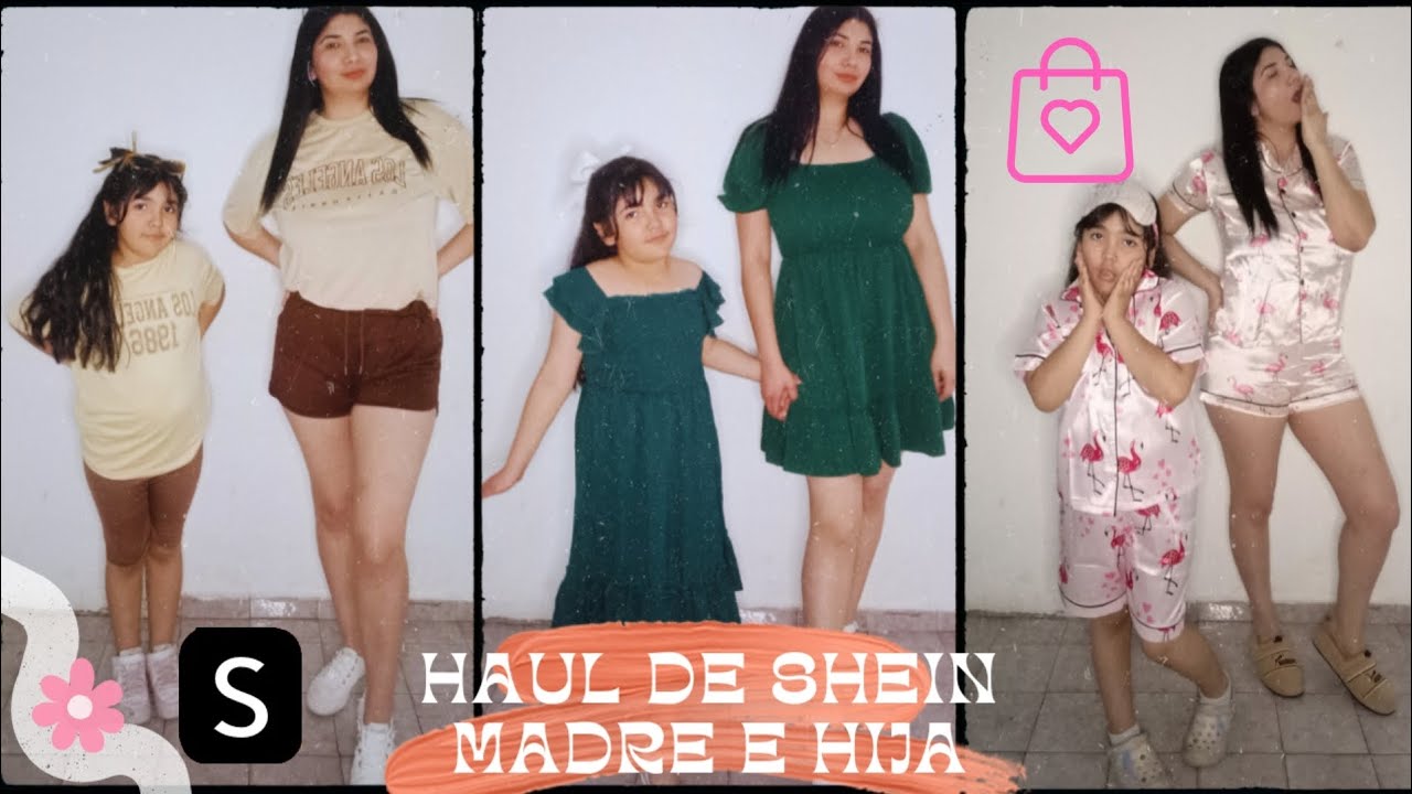 Haul de shein 🛍️| Outfits madre e hija 👭| - YouTube