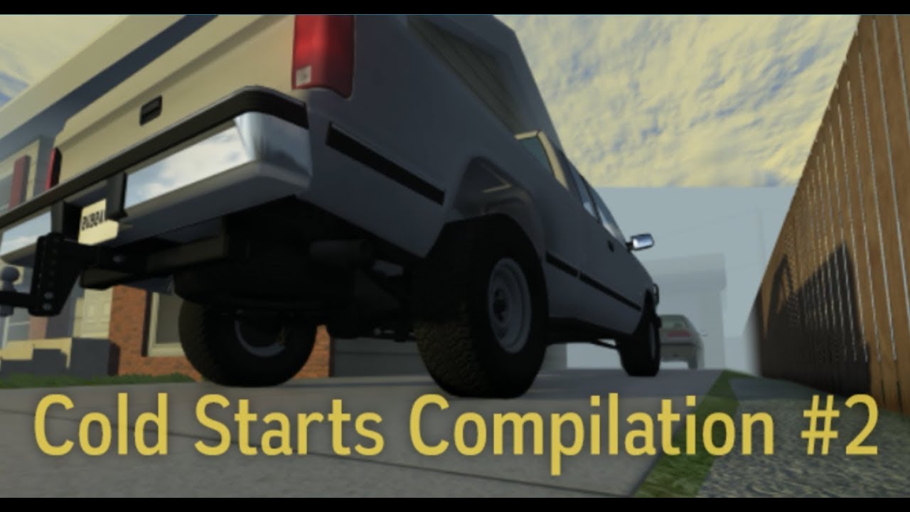 BeeamNG.drive- Cold Starts Compilation #2