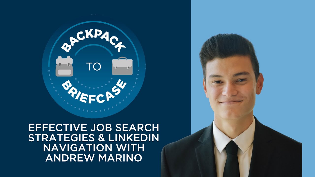 Backpack to Briefcase Effective Job Search Strategies & LinkedIn