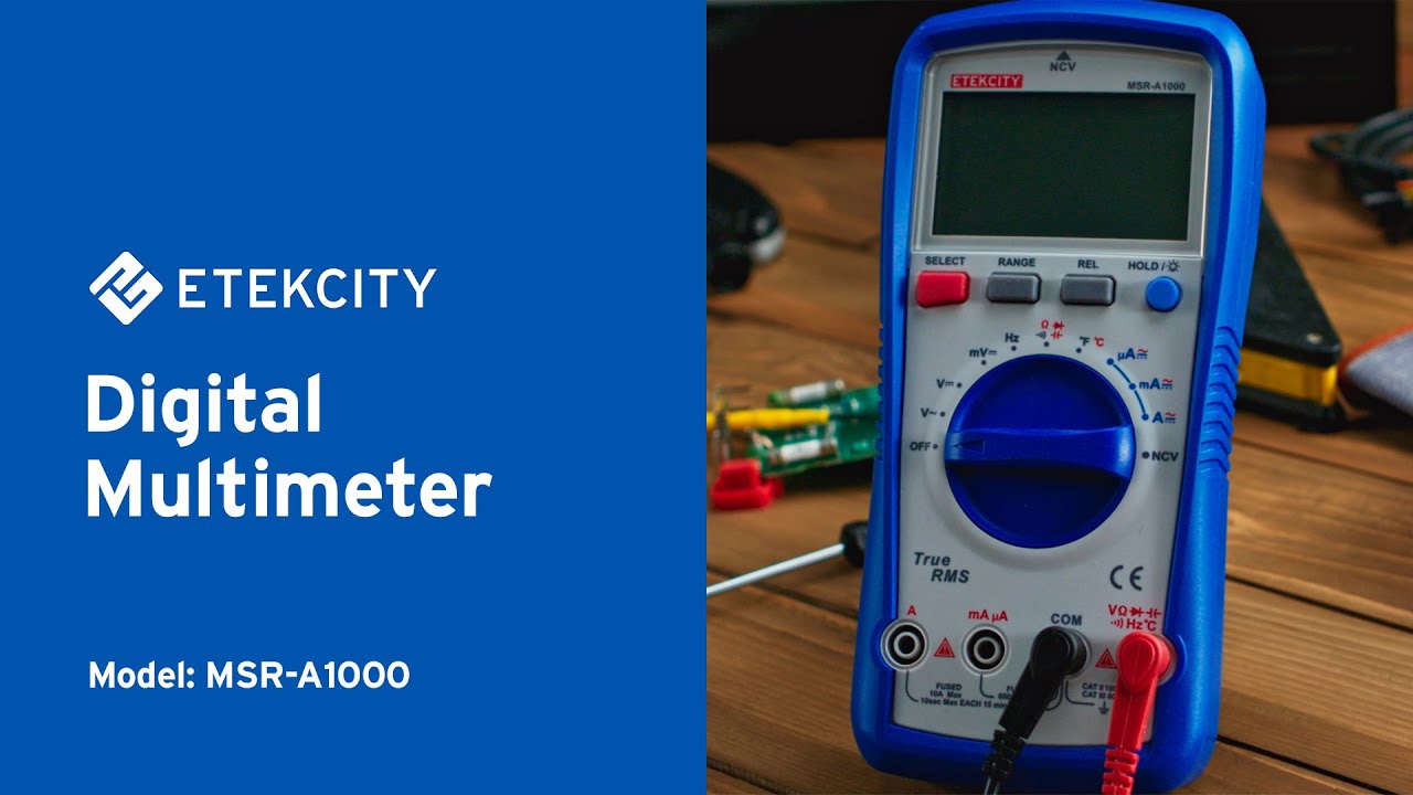 Etekcity  Digital Multimeter (MSR-A1000) : r/Electricity