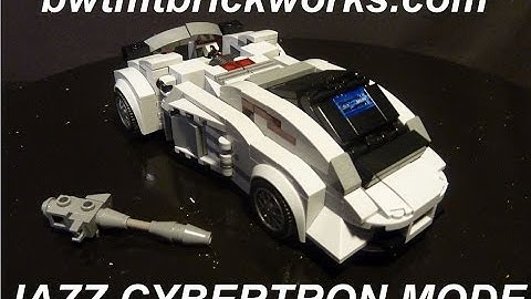 Transformer Jazz MOC - Cybertronian Mode by BWTMT Brickworks