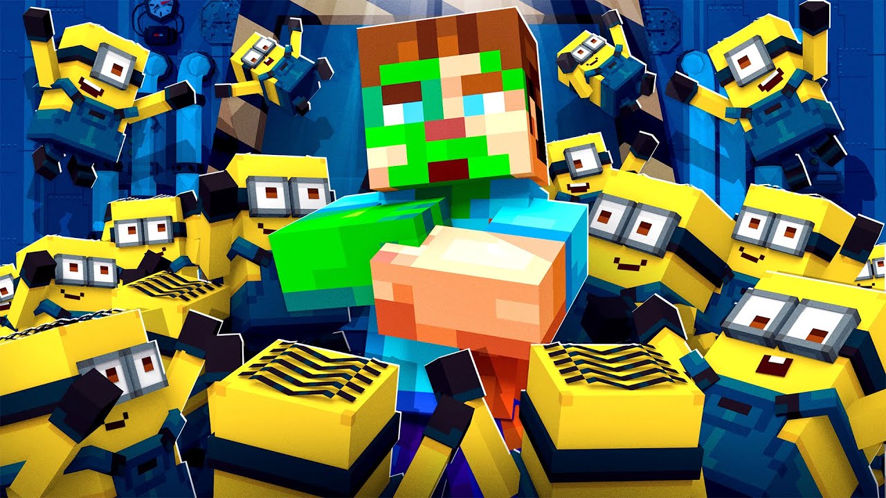 I Added MINIONS In MINECRAFT!