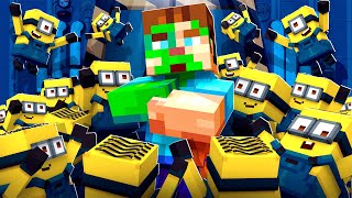 I Added MINIONS In MINECRAFT! screenshot 4