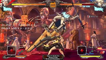 Guilty Gear Xrd  REVELATOR Ramlethal combo1
