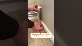 Hiding pipework with skirting board covers ⚒️