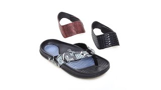 Tony Little Cheeks Bandals Exercise Sandals