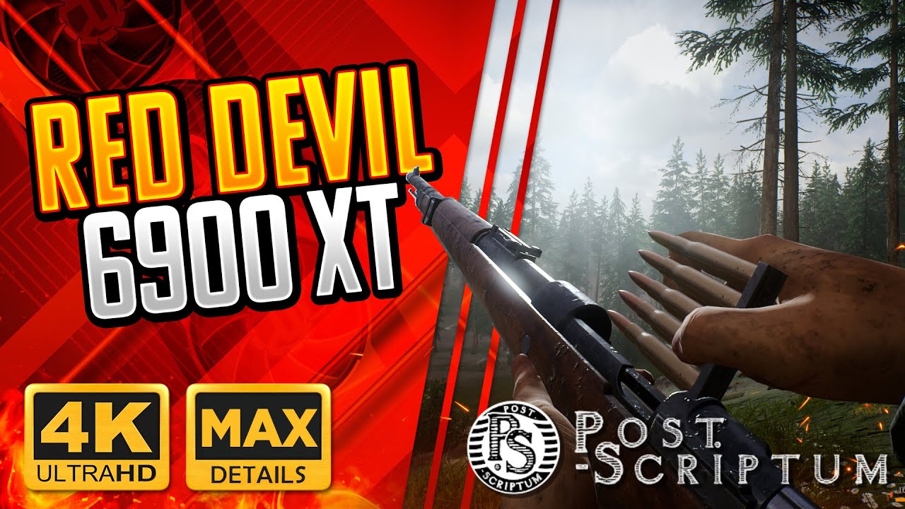 Post Scriptum Chapter 2 MAGINOT | 6900 XT | 5950X | 4K ULTRA GRAPHICS