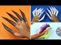 3 DIY Halloween Paper Claws Making Ideas| Halloween Costumes Ideas| Halloween Paper Crafts