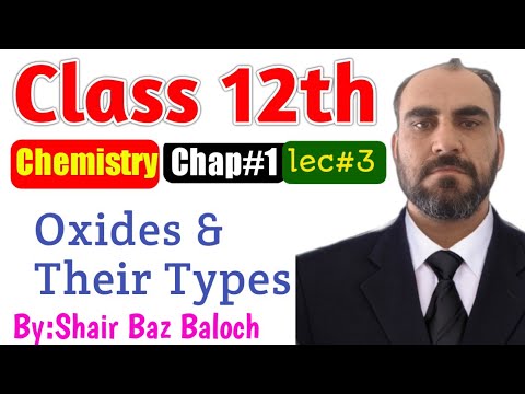 Oxides || Oxides and their classification ||Acidic Oxides ||Basic ...