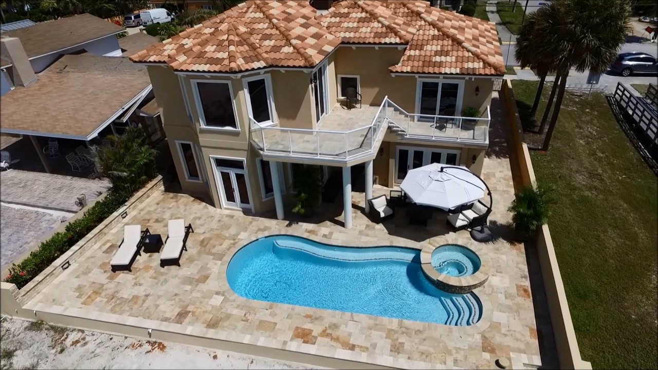 Waterfront Home for Sale on Clearwater Beach / 832 Eldorado Ave. YouTube