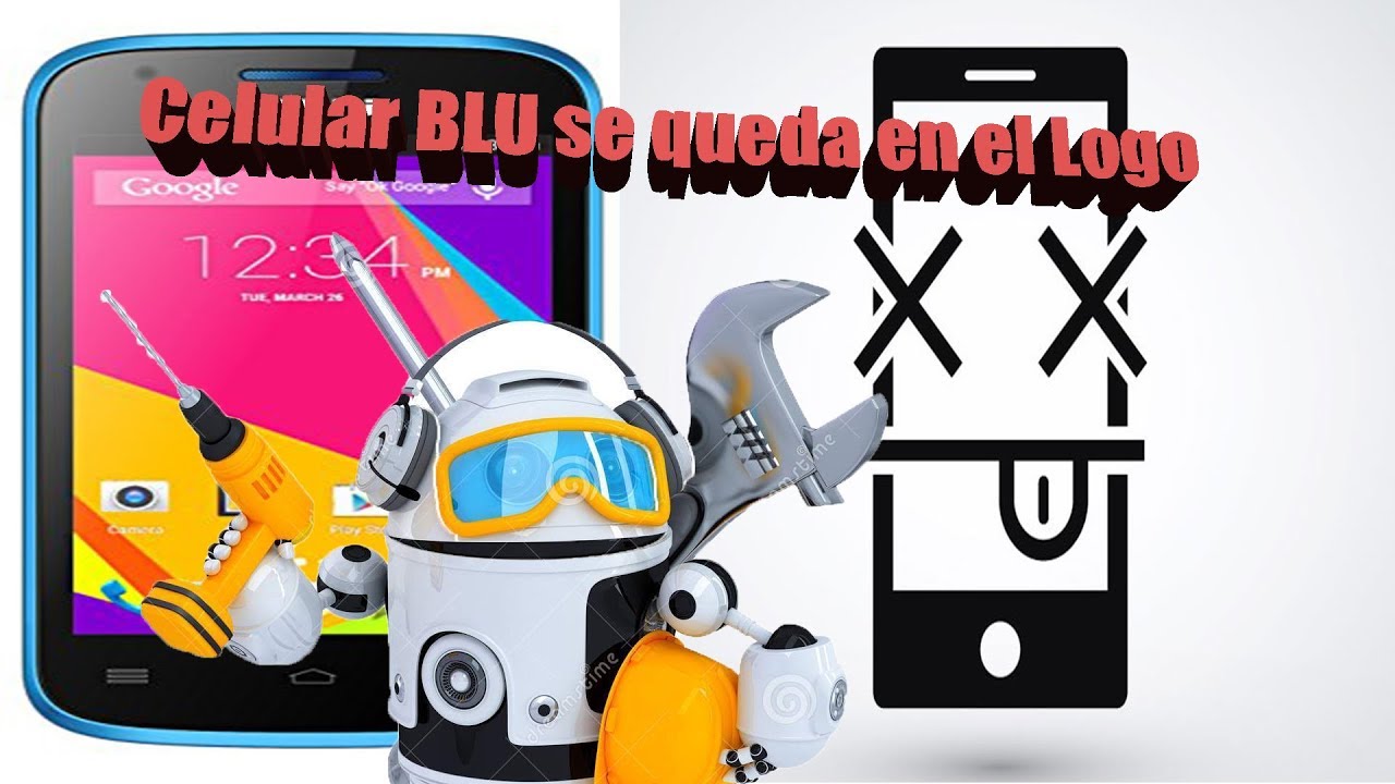 Telefono BLU Advance 4.0l se queda en el logo - YouTube