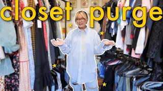 it's time for a MASSIVE CLOSET PURGE\/DECLUTTER (starting the year fresh)