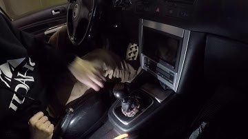 How to Install Black Forest Industries shift knob on MK4 Volkswagen