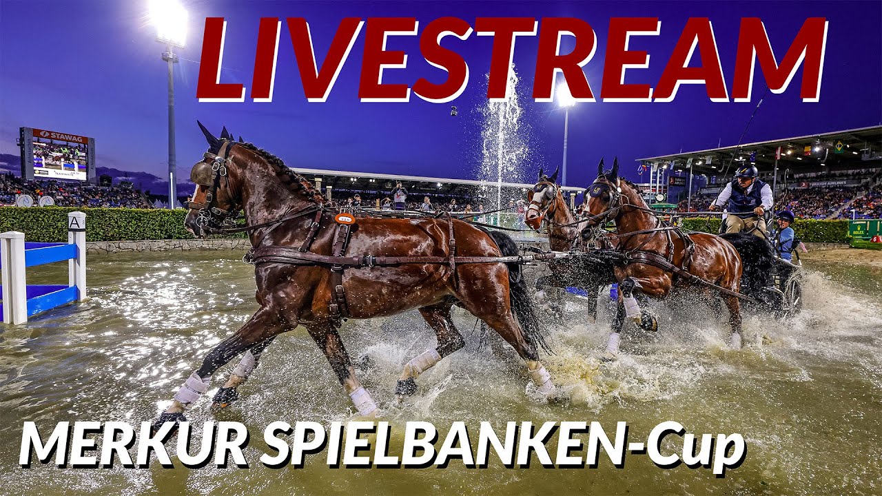 CHIO Aachen 2025 LIVE:  Rasante Action beim MERKUR SPIELBANKEN-Cup