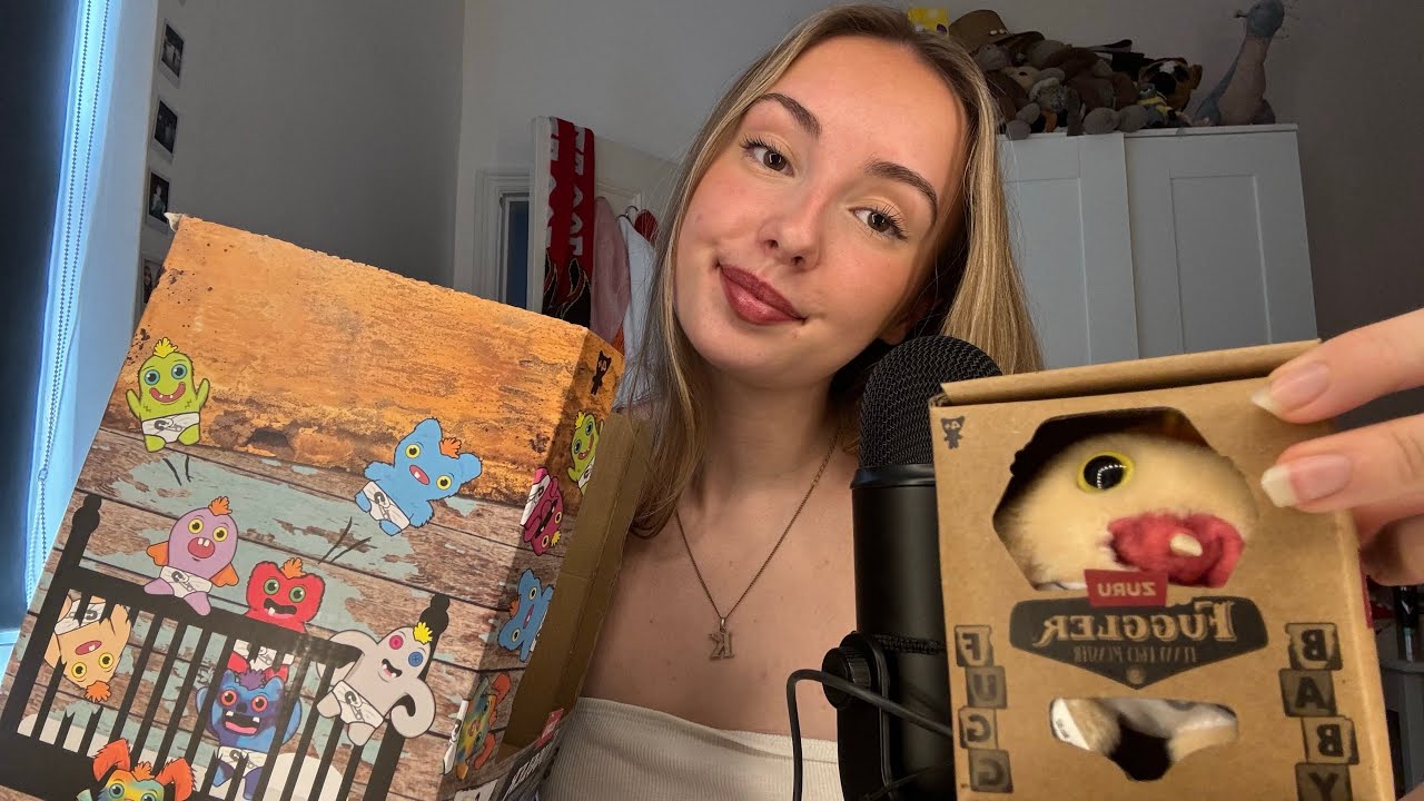 ASMR Unboxing baby fuggler toys😍💖