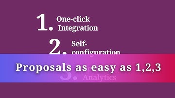 Proposals As Easy As 1,2,3