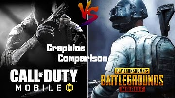 Call of Duty Mobile VS PUBG Mobile | Graphics Difference & Comparison