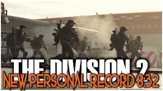 DIVISION 2 RAID NEW PERSONAL BEST RECORD SPEED RUN 8:32 | FULL RUN PS4