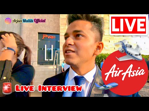 ✈️ AirAsia 🚨 LIVE "Cabin Crew" Full Interview Experience in Ahmadabad, Gujarat, India 🇮🇳 || 4K