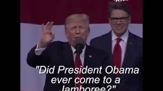 President Trump's speech at the National Boy Scout Jamboree raises eyebrows