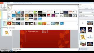 Changing Themes and Fonts in PowerPoint