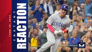 INSTANT REACTION: Cubs gut out TOUGH win in Milwaukee! 💪 | Instant Reactions (6/28/26)